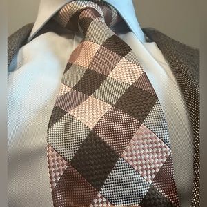 Tom Ford Plaid Check Tie